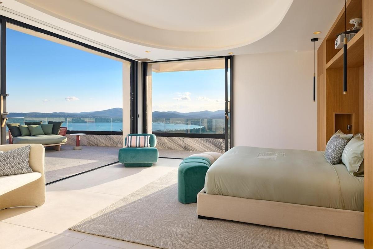 Luxury Villa In Grimaud With Gulf View Ngoại thất bức ảnh
